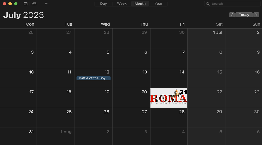 RTC 2023 CALENDAR – Roma Trans Club